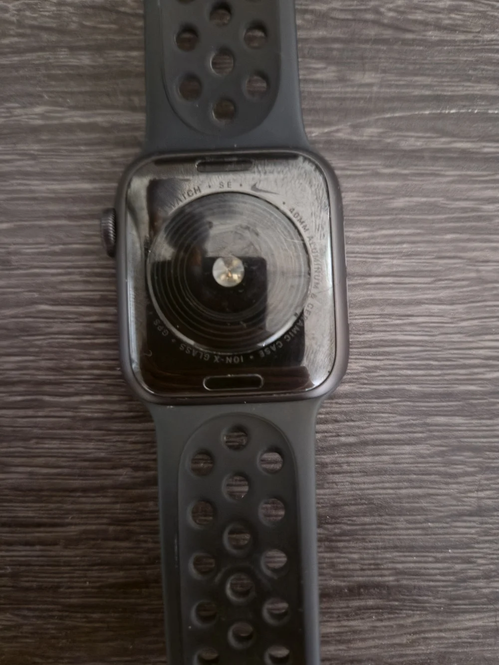 Apple smartwatch featuring